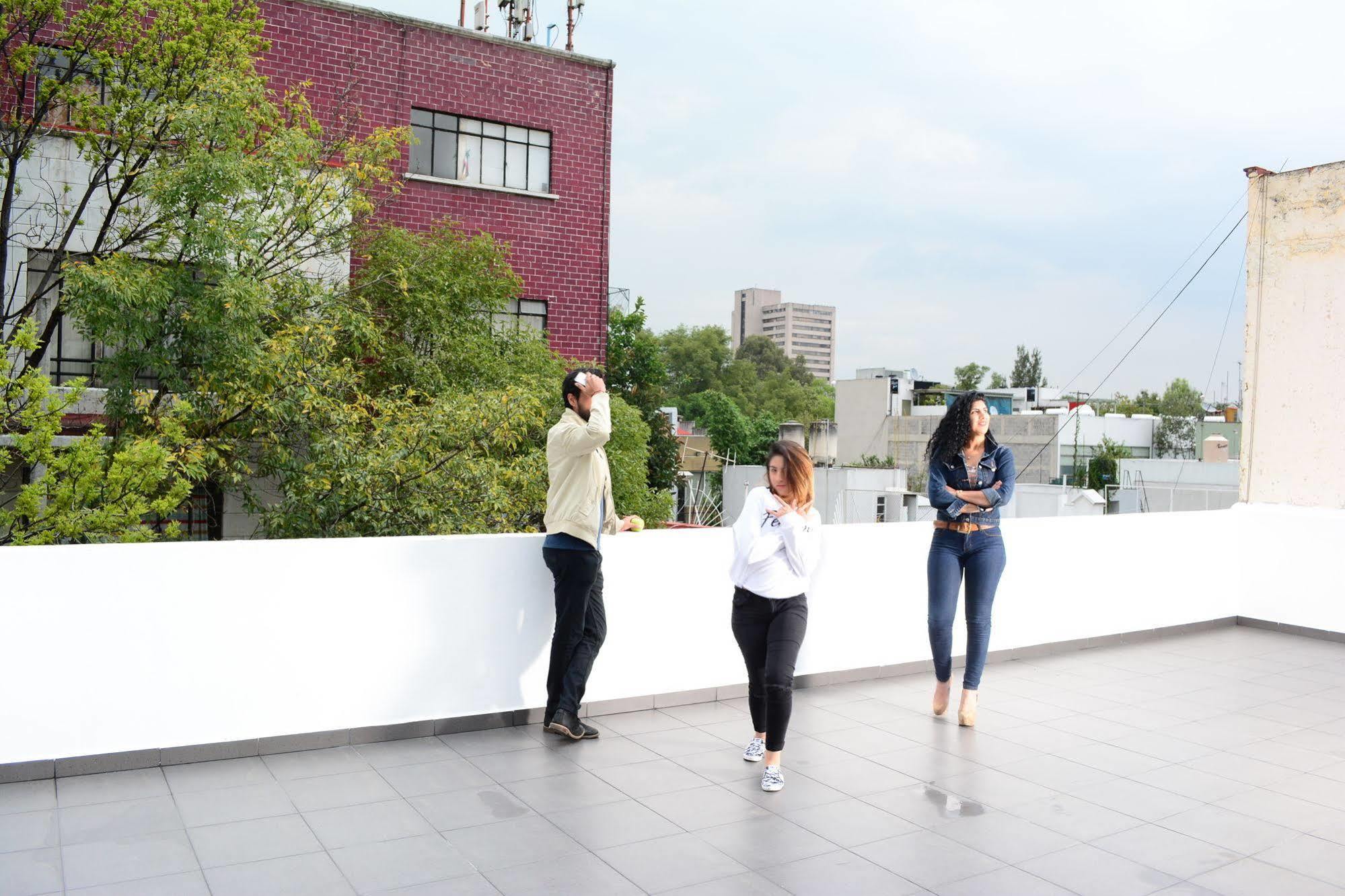 Hostal Be Condesa Kota Meksiko Bagian luar foto